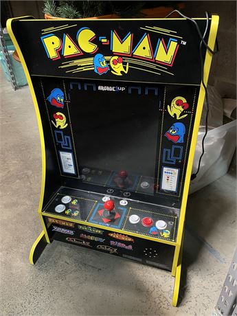 PAC MAN Arcade1Up 8-Game Retro Portable Partycade Countertop Machine