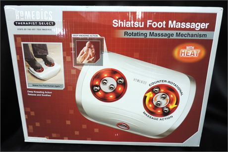 NEW HOMEDICS Shiatsu Foot Massager