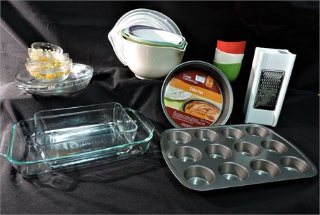 Pyrex Anchor Cake Pans Bake Dishes