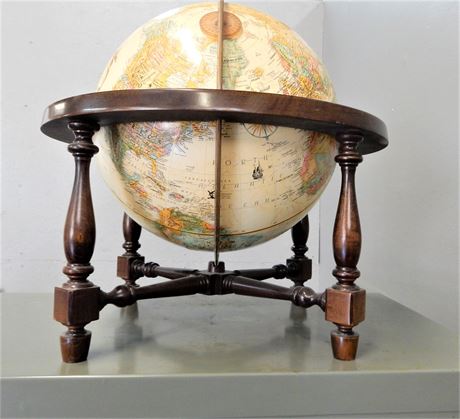 Replogue World Class Series 12" Globe on Wood Stand