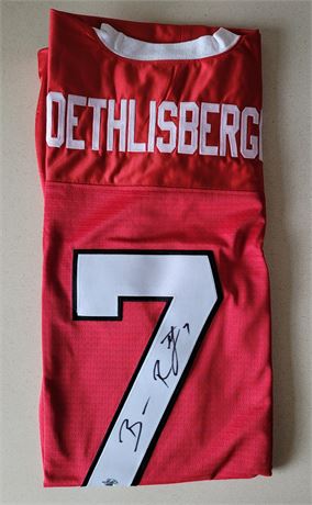 Ben Roethlisberger Hand Signed Miami University of Ohio Jersey W/ COA Steelers