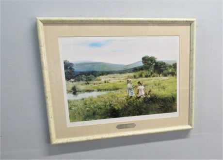 Lush Meadows by A. Schring Pencil Signed Limited Edition (#886/1000)