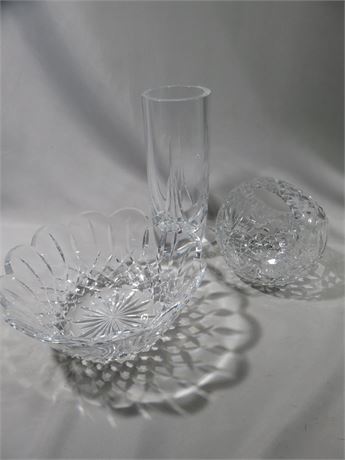 Crystal Tableware with Waterford Bowl