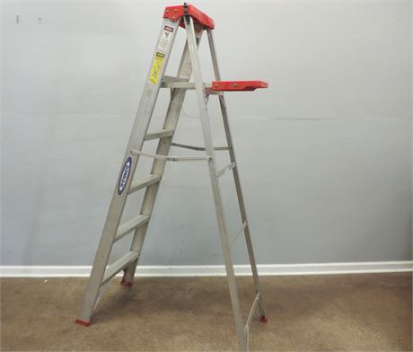 WERNER 6' Aluminum Ladder