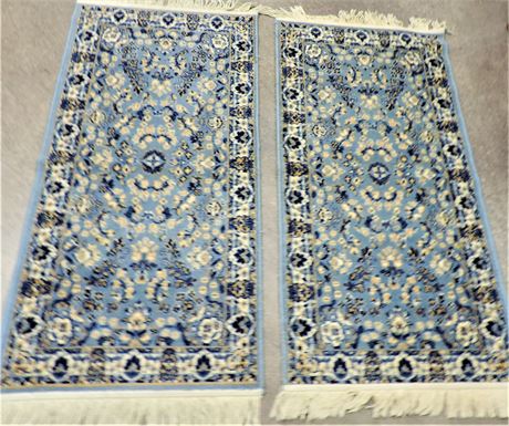 Set of Two Koutroll Rugs with Fringe