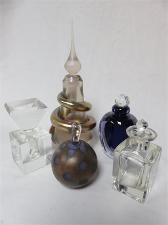 Art Glass Perfume Bottles