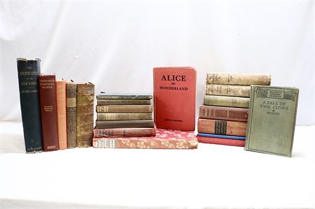 Antique and Vintage Books,  From 1859-1938
