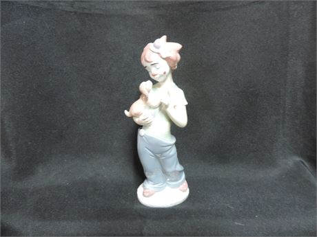 LLADRO 'Stage Partners' Porcelain Figurine / Box