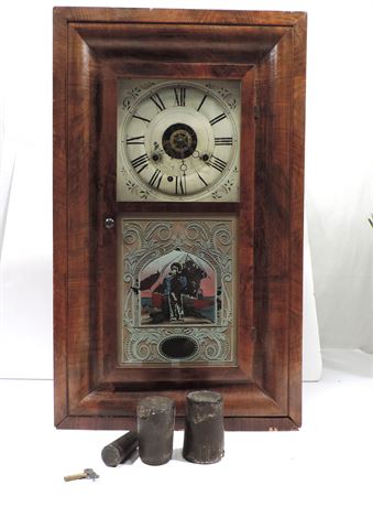 SETH THOMAS Brass Clock