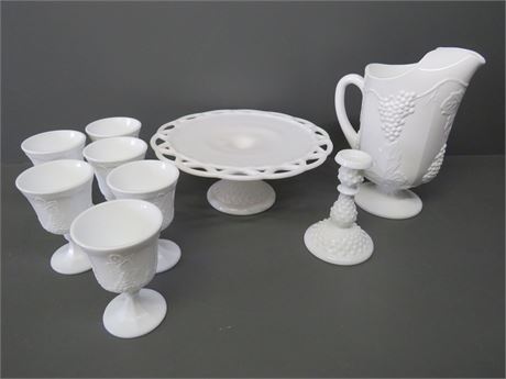 Milk Glass Tableware