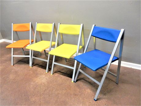 Aluminum Colorful Folding Chairs
