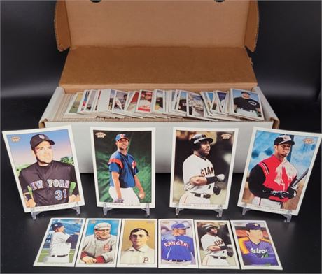 2002 TOPPS T206 COLLECTION OF VARIOUS BASEBALL CARDS STARS & HOFers