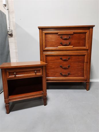 Chest of Drawers & Nightstand