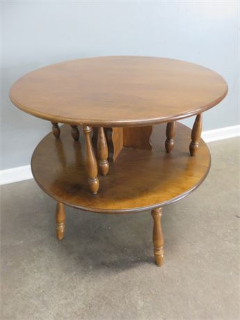 Two-Tier Round Top Table