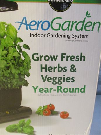 AeroGarden Harvest Indoor Garden Center with LED Grow Light