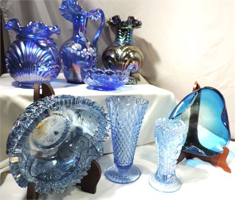 FENTON / Carnival Glass Lot