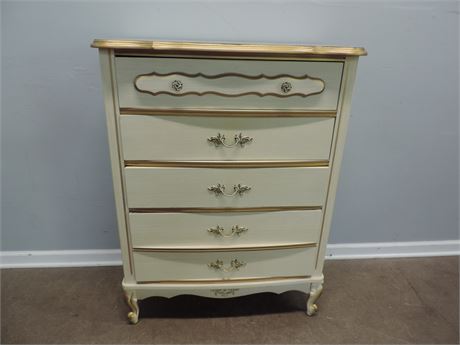 Vintage French Provencial Chest of Drawers