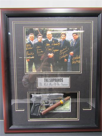 Sopranos Cast Signed Collectible
