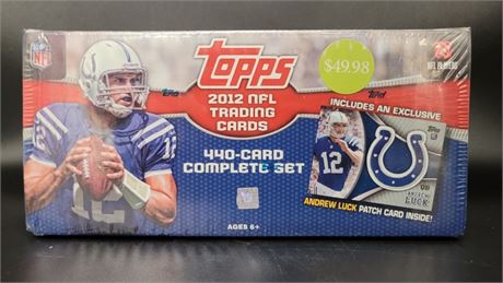 2012 Topps Factory Sealed Complete Set with Russell Wilson Rookie Card