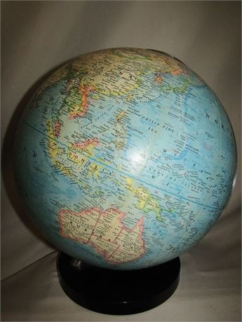 National Geographic Desk Globe, 1976