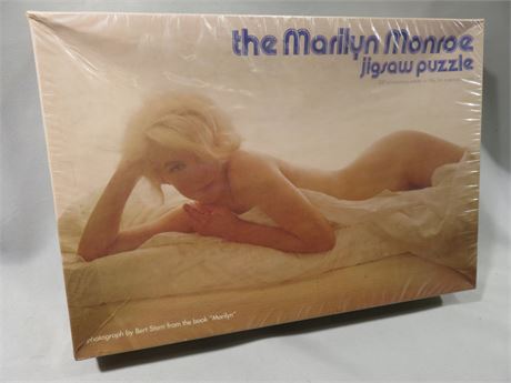 Vintage 1973 Marilyn Monroe Jigsaw Puzzle