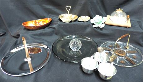 Exceptional Mid Century Serving Lot