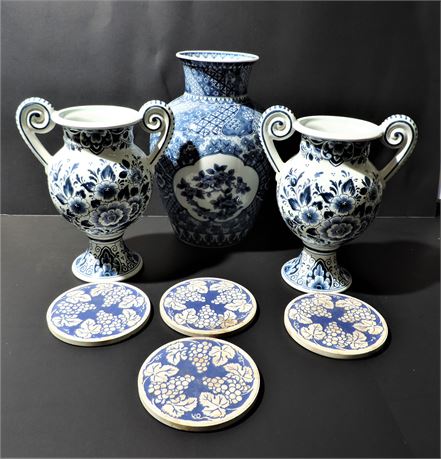Blue Delft / Asian / Pottery