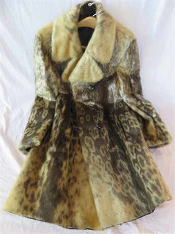 SABAU FURS Ladies Vintage Spotted Harp Seal Fur Coat