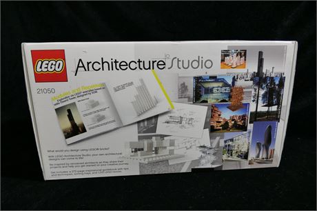 Lego Architectural Studio #21050 Box of 1210 Pieces, all white