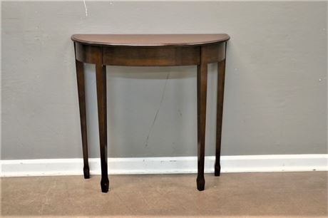 Wood Front Entry Table