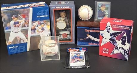 Cleveland Indians Figure and Autograph Collection