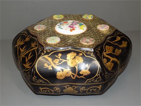 Oriental Octagon Sewing Box