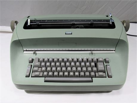 Vintage IBM Selectric Electric Typewriter with Cover