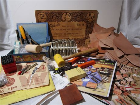 Leather Carving Tools and Crafting Supplies