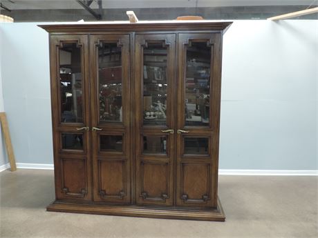 Solid Wood Buffet / Bookcase / Display Cabinet