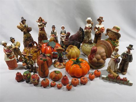 Assorted Autumn / Thanksgiving Decor
