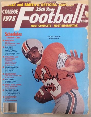 Archie Griffin Autographed Magazine Buckeyes
