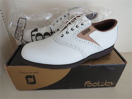 FOOT-JOY Men's Turf-Masters Golf Shoes - SIZE 10M