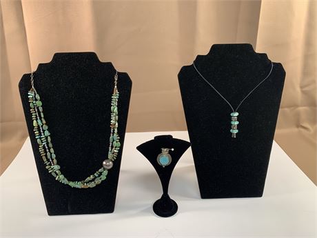 Lot of Jewelry Including Pandora Turquoise