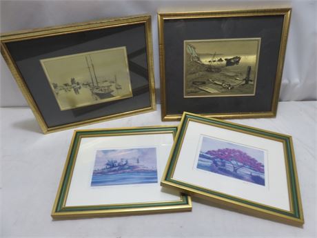 LIONEL BARRYMORE Mid-Century Etching Prints
