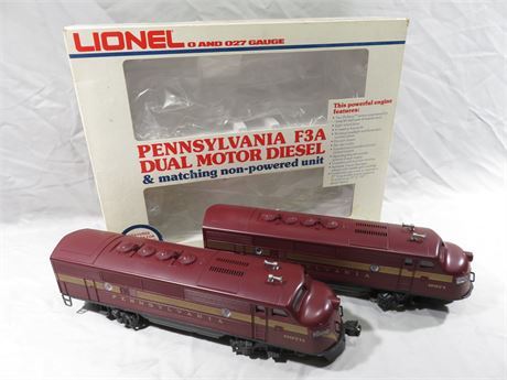 LIONEL Pennsylvania F3A Dual Motor Diesel Engine