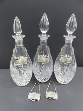 Glass Liquor Decanter Set