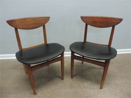 MID CENTURY Modern Danish Solid Wood Chairs