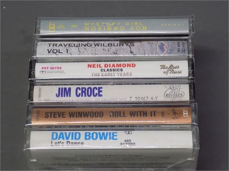 Factory Sealed Classic Rock Cassettes