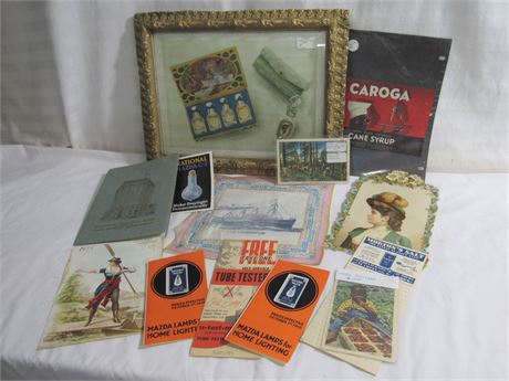 Vintage Misc. Advertising Lot - 13 Pieces