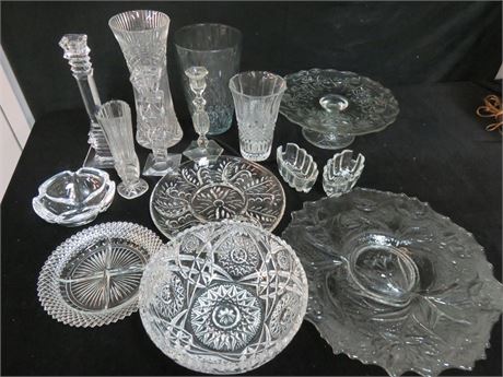 Assorted Glassware Lot