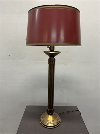 Empire/Neoclassical Table Lamp/Metal Shade