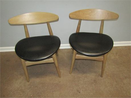 Baxton Mid-Century Style Side Chairs