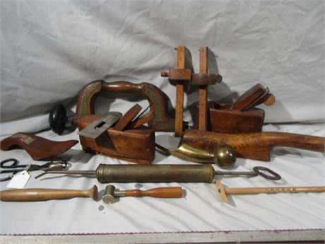 Antique Tool and Planer Collection
