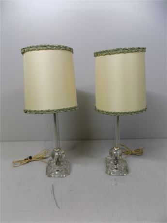 Glass & Chrome Lamps